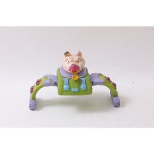 Playmates, Barnyard Commandos, Wrist Pig, PVC Figure, Toy, Collectible, Vintage,